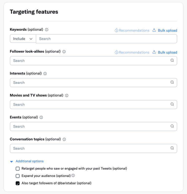 Follower Look-alike Targeting