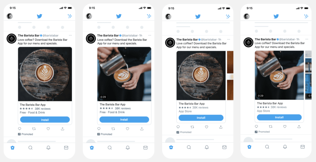 Twitter Billing for App Promotion Ads