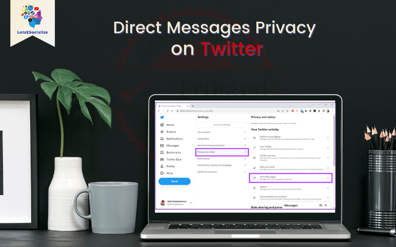 Messages Privacy on Twitter