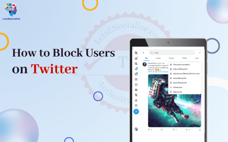 How to Block Users on Twitter