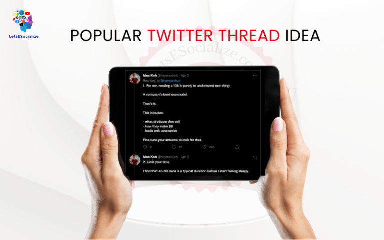 Popular Twitter Thread idea