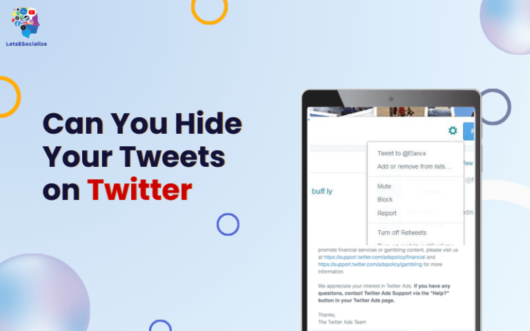 Hide Your Tweets on Twitter