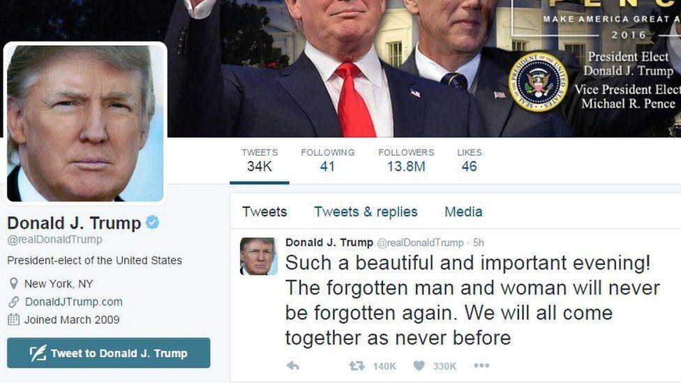 Trump Twitter Use During the 2016 Campaign