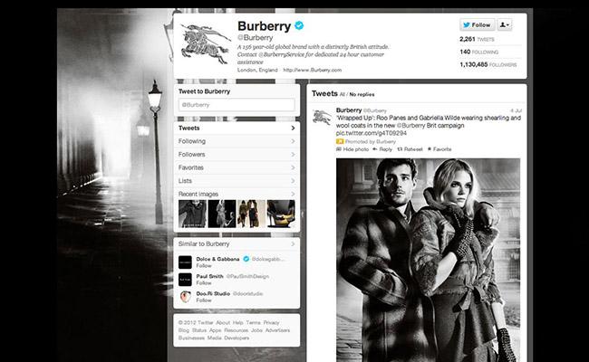 Twitter Campaign Examples from Fashion Brands