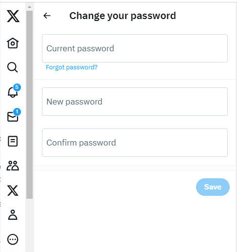 How to Change Your Twitter Password on Desktop