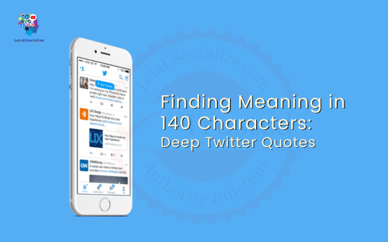 Finding Meaning in 140 Characters: Deep Twitter Quotes