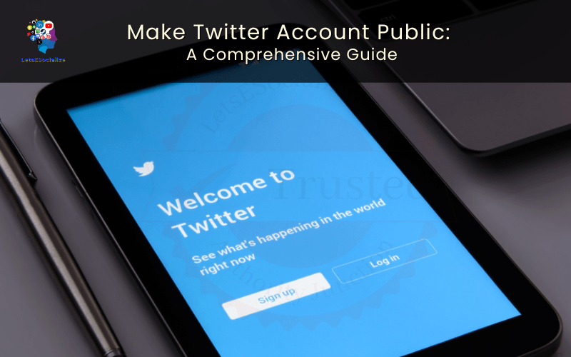 Make Twitter Account Public