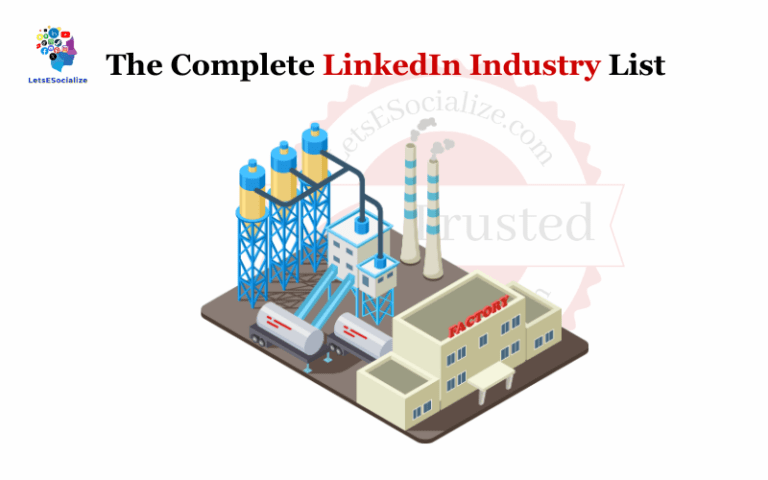 LinkedIn Industry List