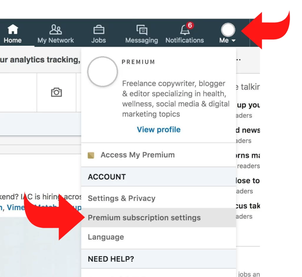 How to Cancel LinkedIn Premium on Desktop