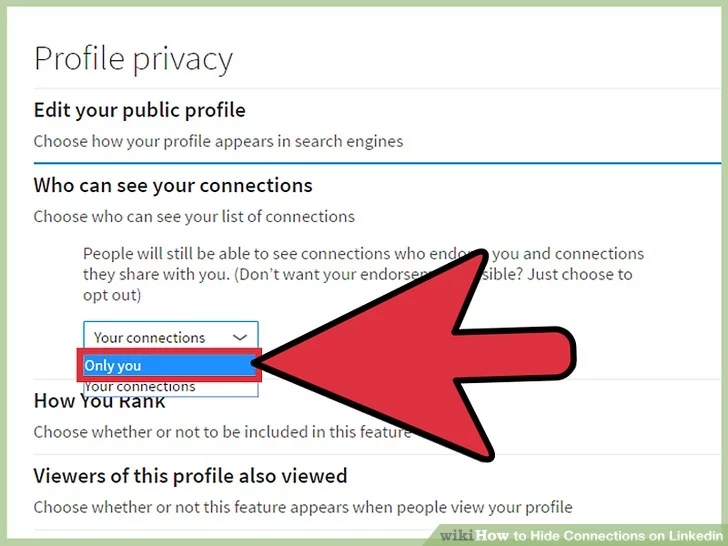 How to Hide Your LinkedIn Connections