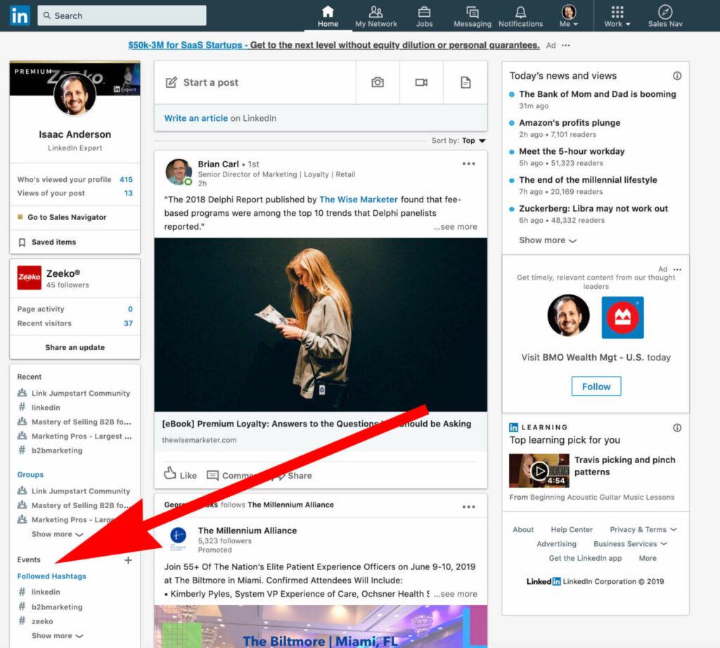 How to Post Events on linkedin