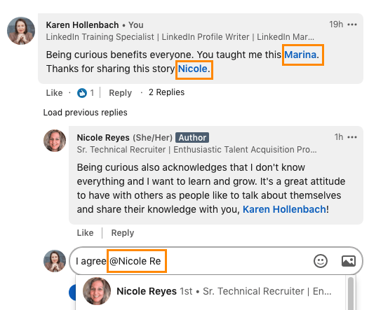 How to Tag People in LinkedIn Comments