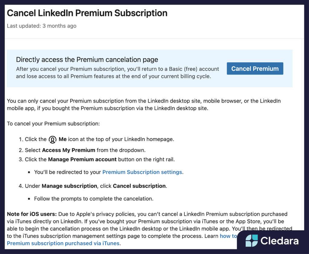 How to Cancel LinkedIn Premium on Desktop