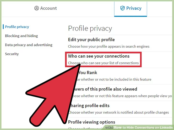 How to Hide Your LinkedIn Connections