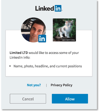 LinkedIn Authentication