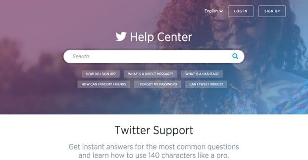 Twitter Support Contact Options