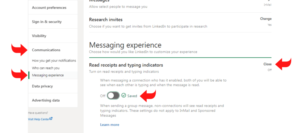 Who Needs to Activate the Read Confirmation Feature on LinkedIn