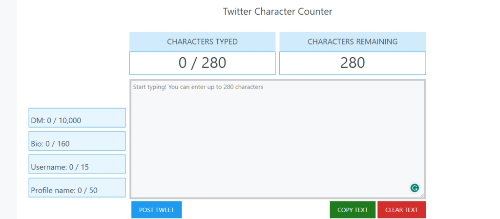 How the Twitter Character Limit Works