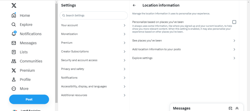 location tagging