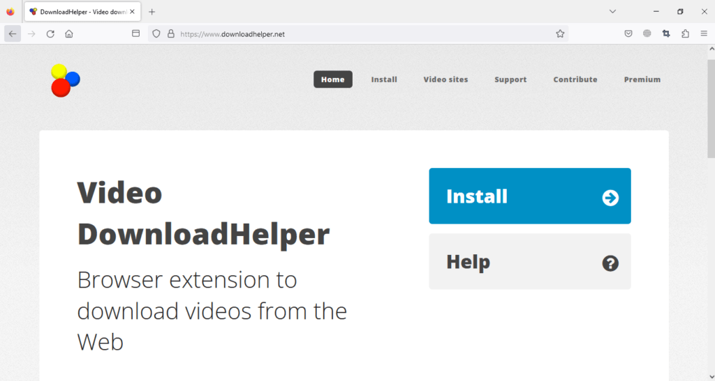 Download Twitter DMs on Firefox Using Video DownloadHelper