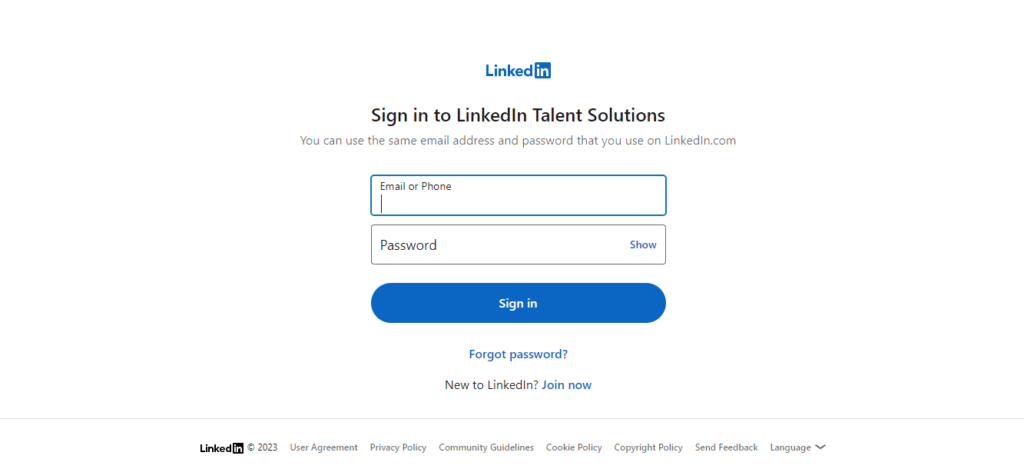 Recruiter LinkedIn Login