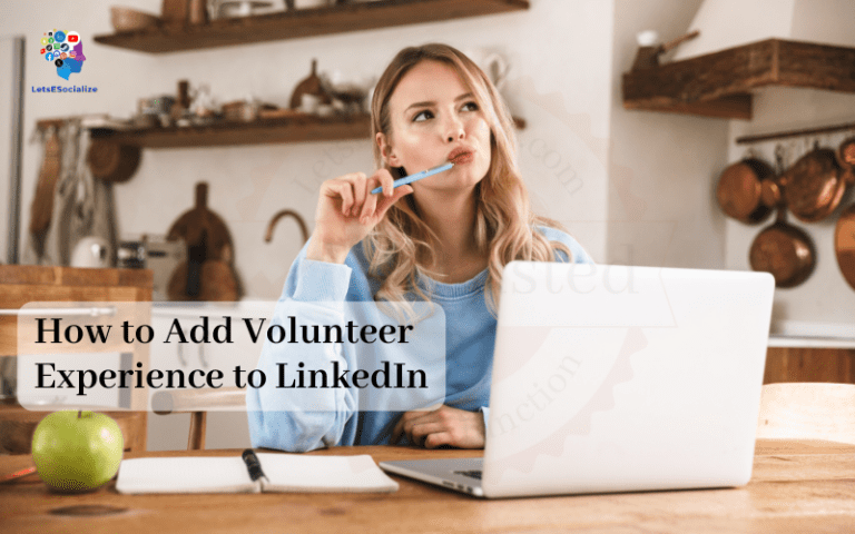 Add Volunteer Experience to LinkedIn