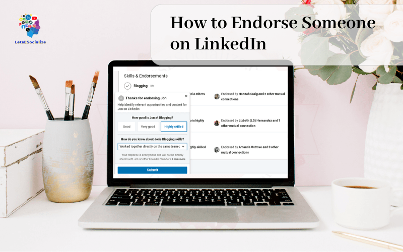 Endorse Someone on LinkedIn