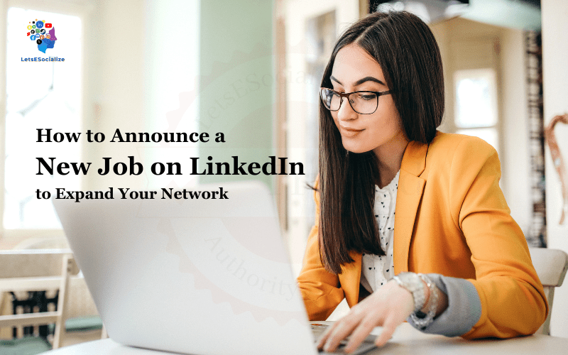 Announce a New Job on LinkedIn