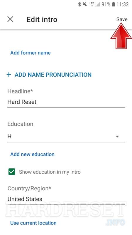 How to Change Location in LinkedIn Profile