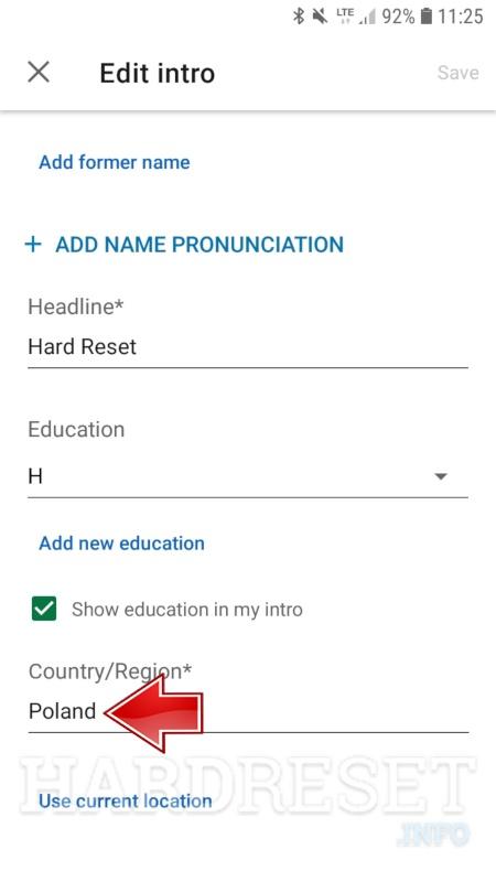 How to Change Location in LinkedIn Profile