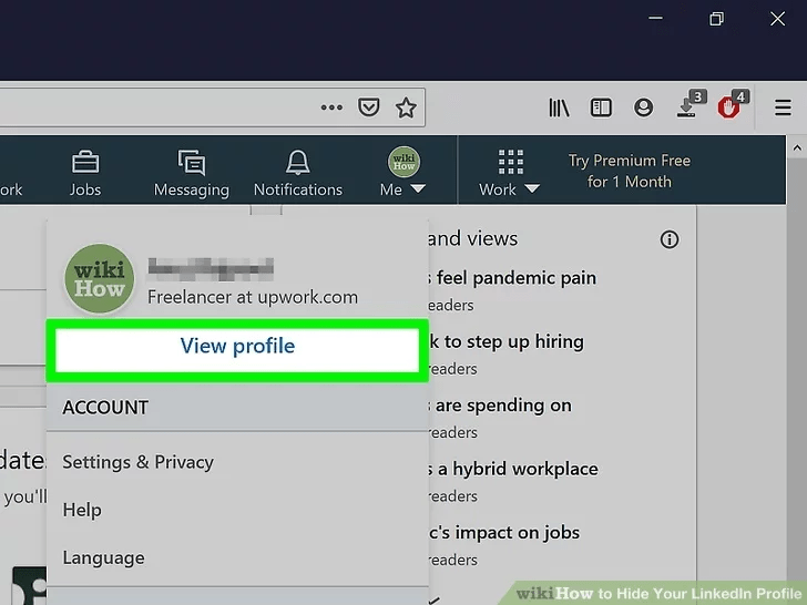 How to Hide Your LinkedIn Profile
