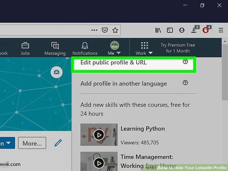 How to Hide Your LinkedIn Profile