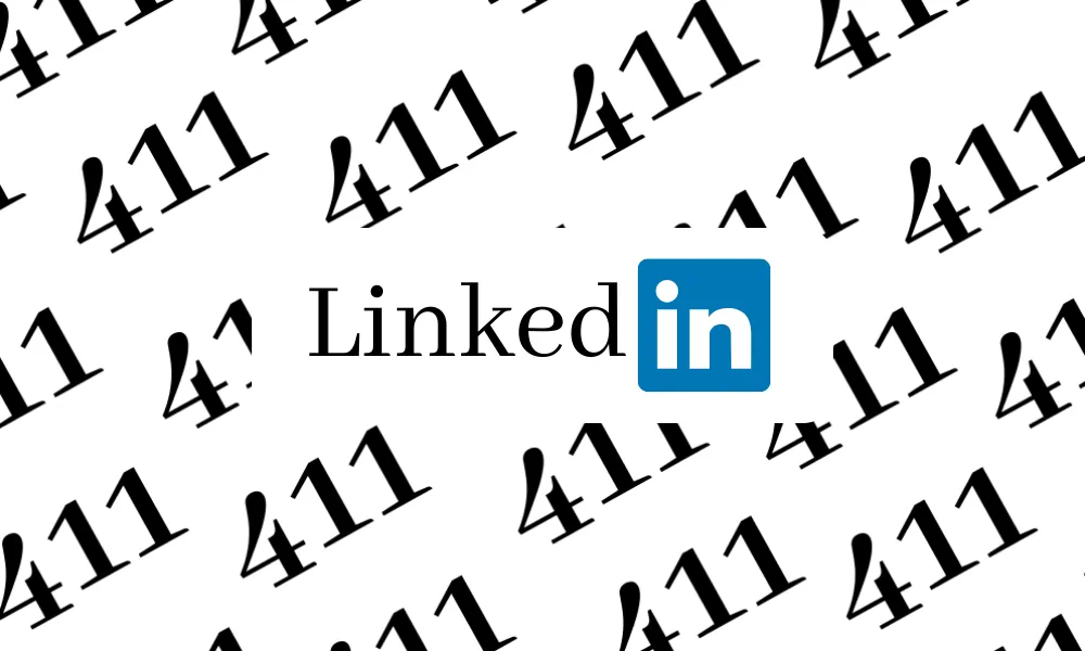 What is the 411 Rule on LinkedIn?