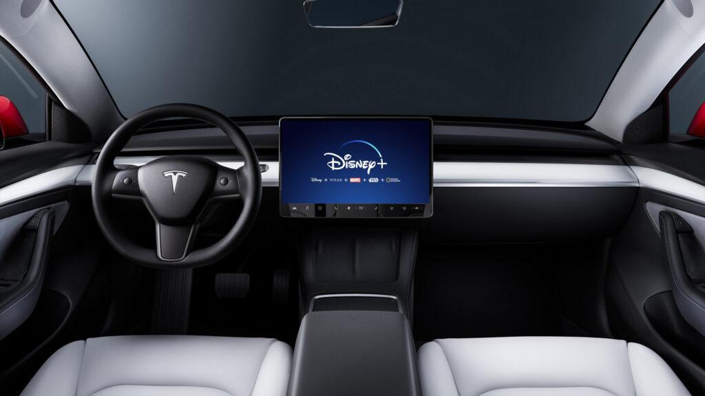 Tesla Removes Disney+