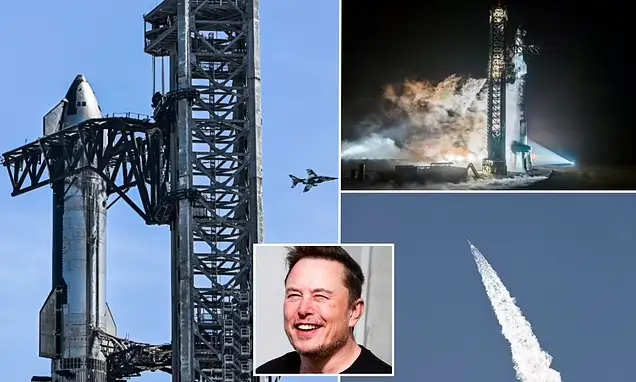 Explore SpaceX’s $3 billion Starship rocket’s third launch